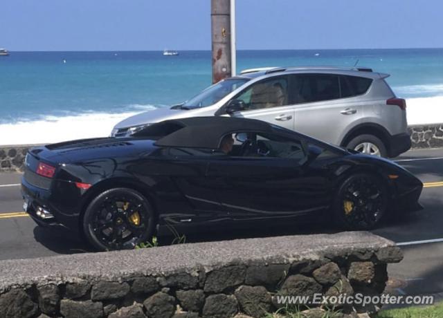 Lamborghini Gallardo spotted in Honolulu, Hawaii