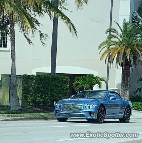 Bentley Continental spotted in Vero Beach, Florida