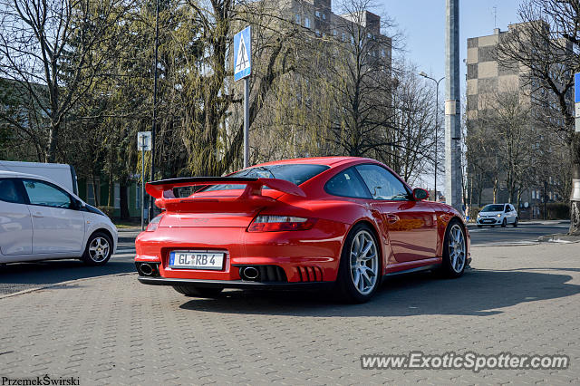 Porsche 911 GT2 spotted in Zgorzelec, Poland