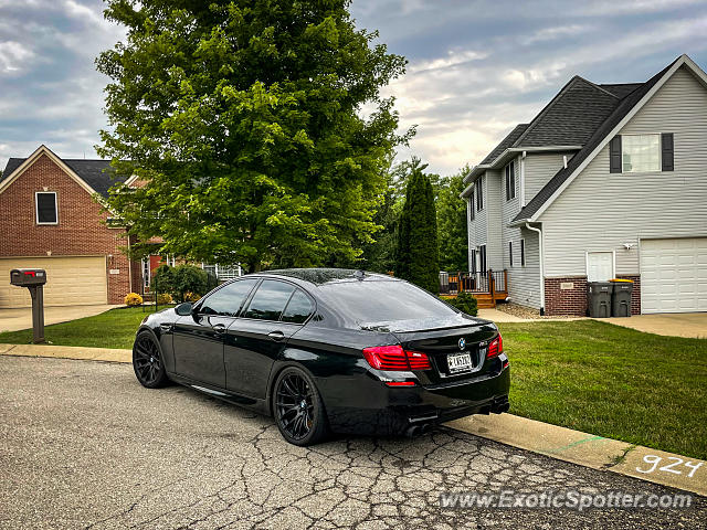 BMW M5 spotted in Bloomington, Indiana