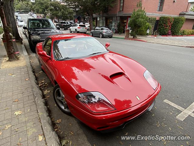 Ferrari 575M spotted in Carmel, California