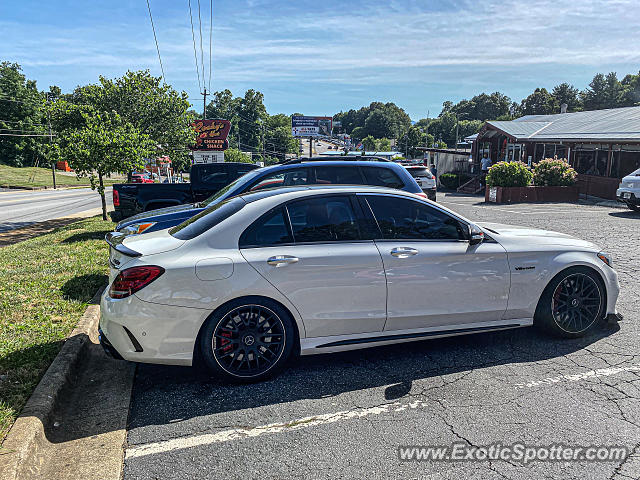 Mercedes C63 AMG Black Series spotted in Asheville, North Carolina