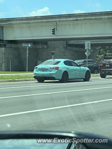 Maserati Ghibli spotted in Jacksonville, Florida