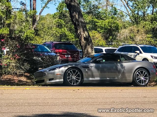 Aston Martin DB9 spotted in Amelia island, Florida