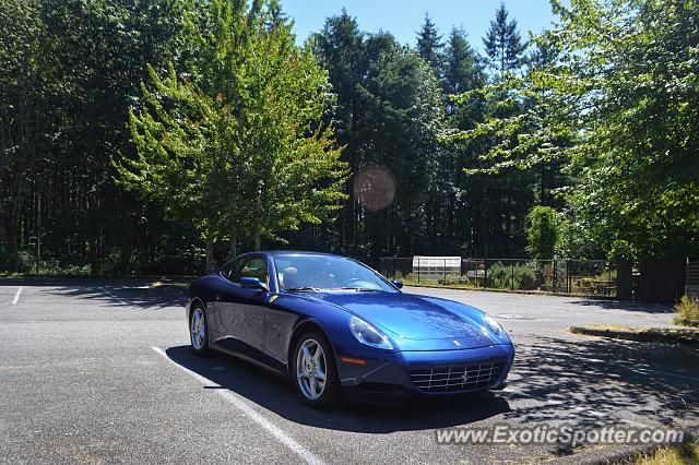 Ferrari 612 spotted in Snoqualmie, Washington