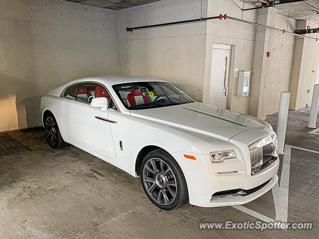 Rolls-Royce Wraith spotted in Asheville, North Carolina
