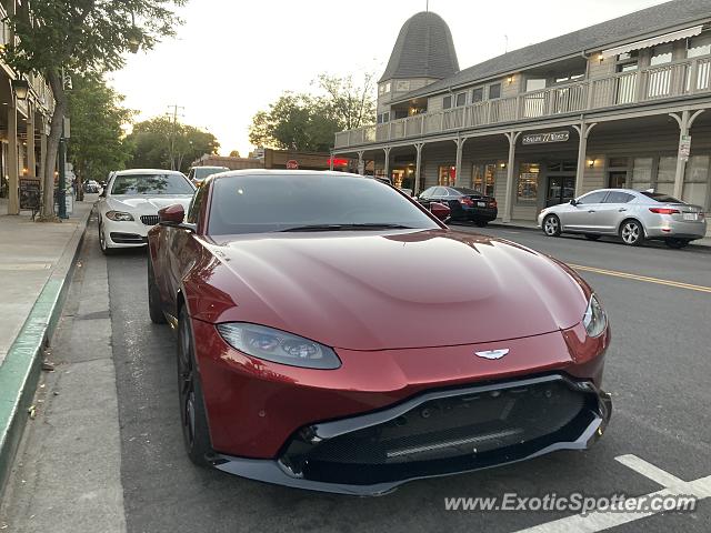 Aston Martin Vantage spotted in Pleasanton, California