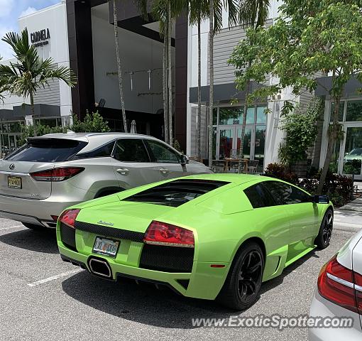 Lamborghini Murcielago spotted in Delray Beach, Florida