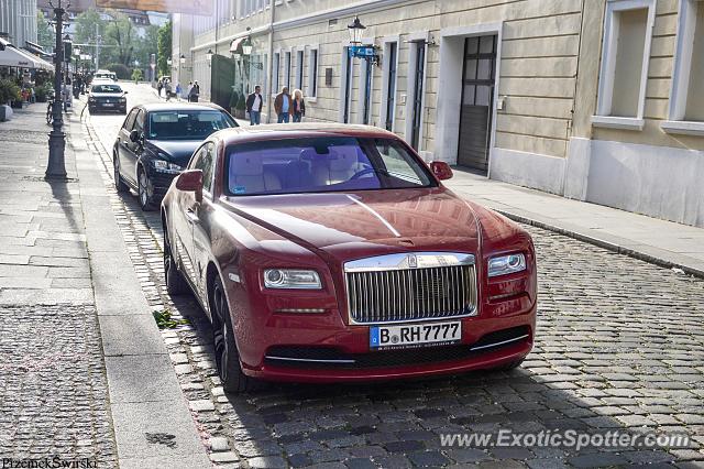 Rolls-Royce Wraith spotted in Dresden, Germany