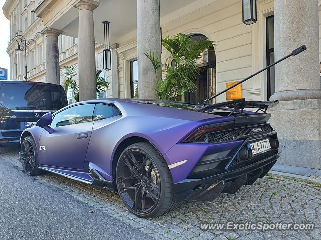 Lamborghini Huracan spotted in Warsaw, Poland