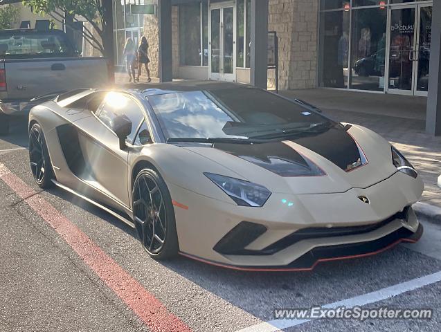 Lamborghini Aventador spotted in Austin, Texas