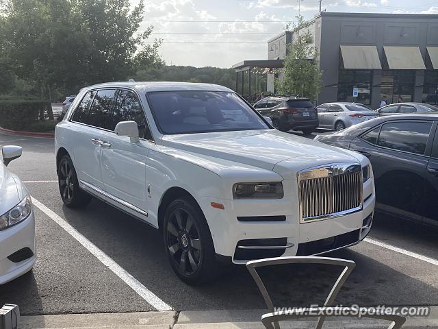 Rolls-Royce Cullinan spotted in Austin, Texas