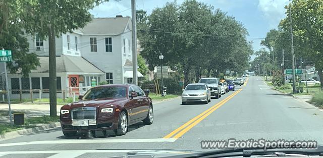 Rolls-Royce Ghost spotted in White Springs, Florida