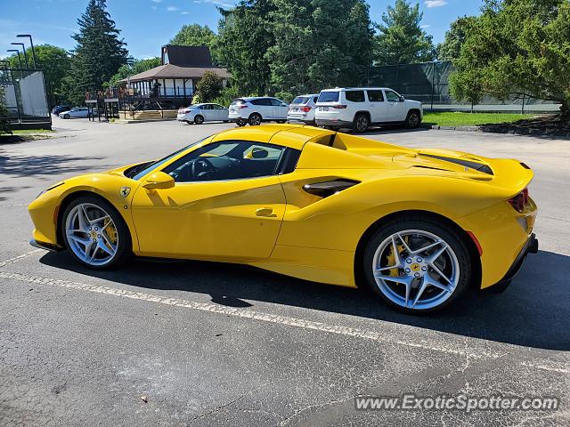 Ferrari F8 Tributo spotted in Cincinnati, Ohio