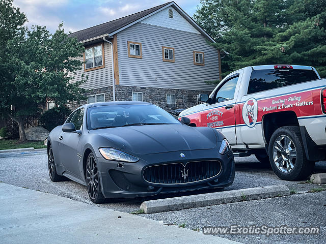 Maserati GranTurismo spotted in Bloomington, Indiana