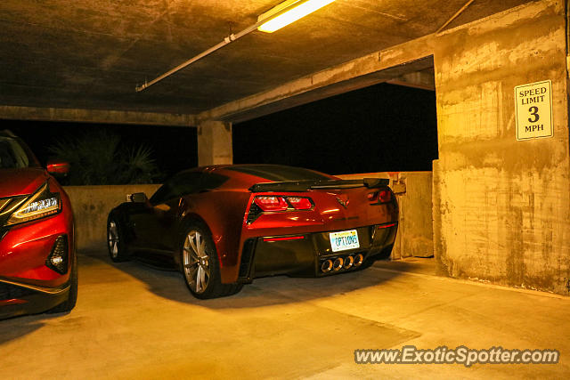 Chevrolet Corvette Z06 spotted in Pensacola Beach, Florida