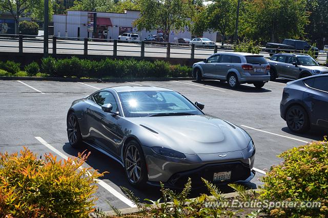 Aston Martin Vantage spotted in Bellevue, Washington