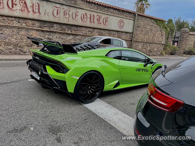 Lamborghini Huracan spotted in Cannes, France