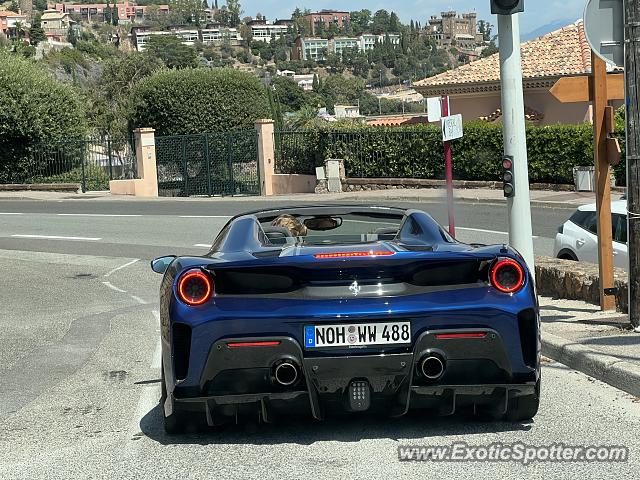 Ferrari 488 GTB spotted in Cannes, France