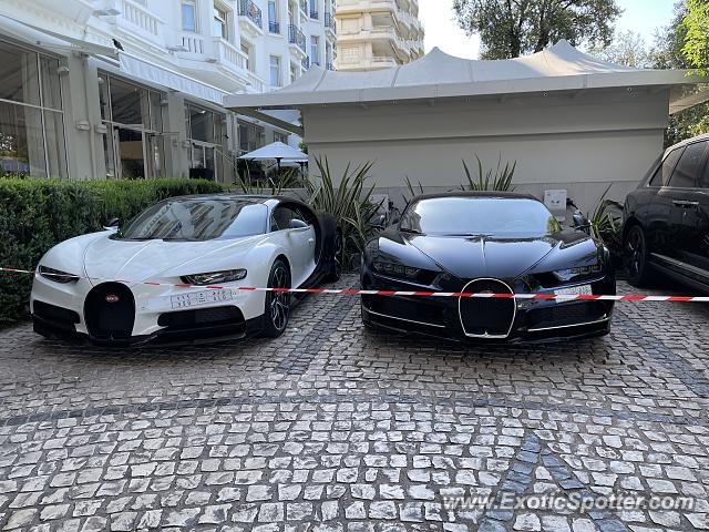 Bugatti Chiron spotted in Cannes, France
