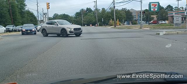 Maserati Levante spotted in Toms river, New Jersey