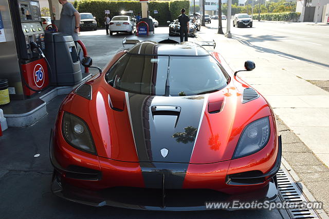 Koenigsegg Agera R spotted in Beverly Hills, California