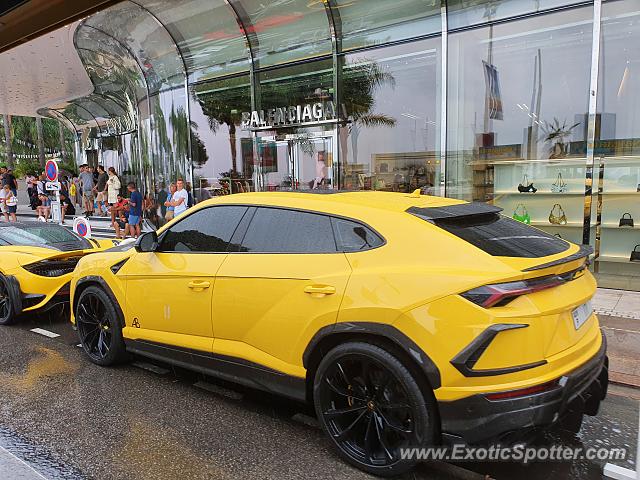Lamborghini Urus spotted in Cannes, France