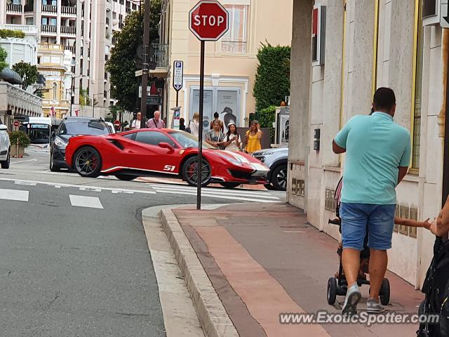 Ferrari 488 GTB spotted in Monaco, Monaco