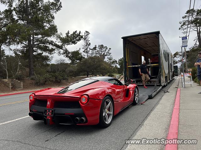 Ferrari LaFerrari spotted in Monterey, California