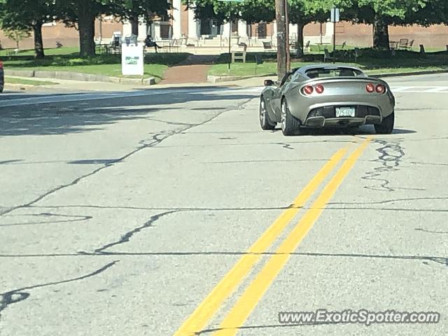 Lotus Elise spotted in Concord, Massachusetts
