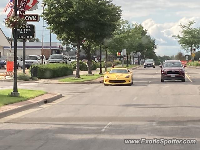 Dodge Viper spotted in Anoka, Minnesota