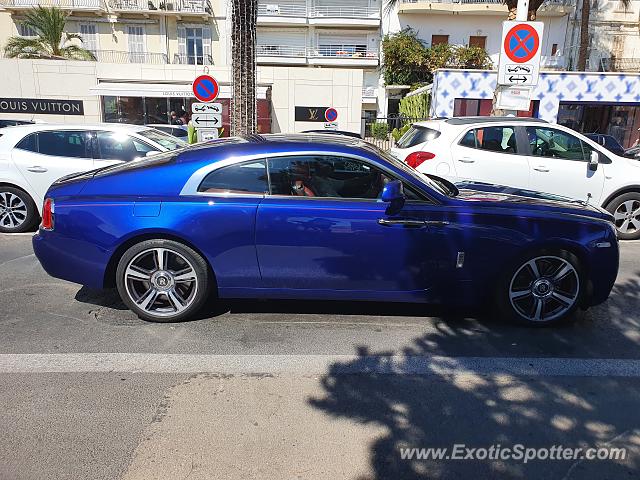 Rolls-Royce Silver Wraith spotted in Cannes, France