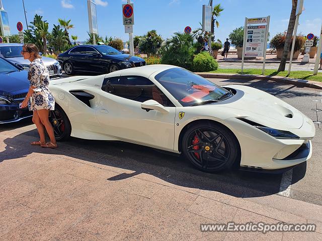 Ferrari F8 Tributo spotted in Cannes, France