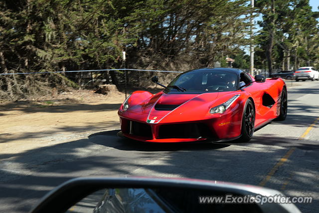 Ferrari LaFerrari spotted in Pebble Beach, California