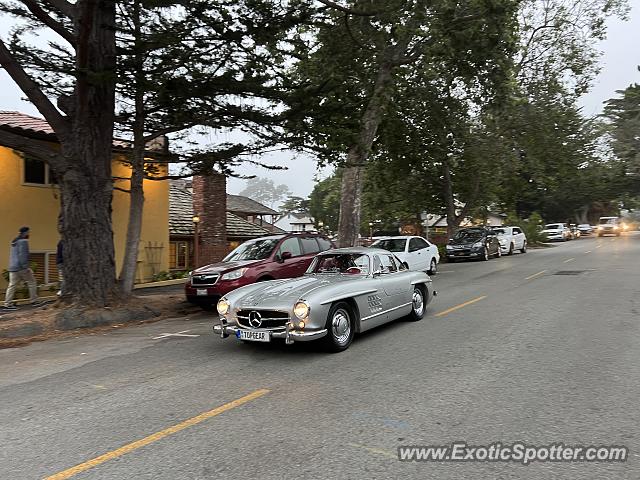 Mercedes 300SL spotted in Carmel, California
