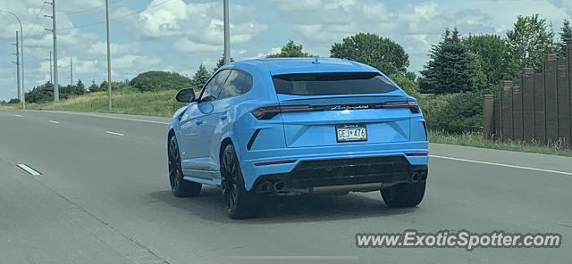 Lamborghini Urus spotted in Plymouth, Minnesota