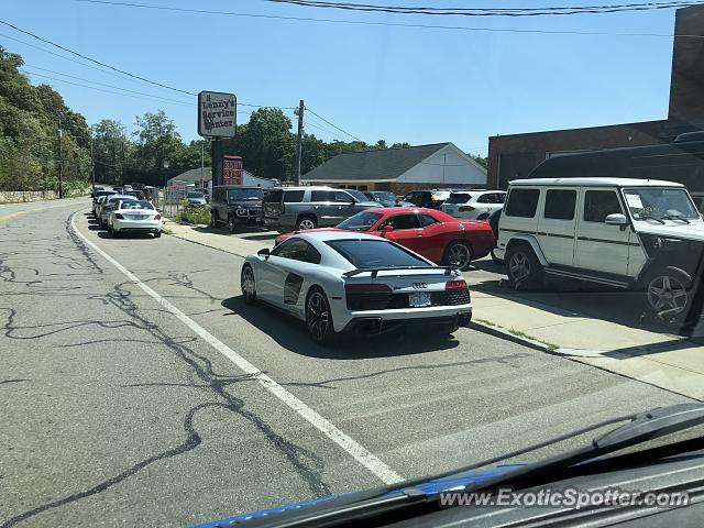 Audi R8 spotted in Belmont, Massachusetts