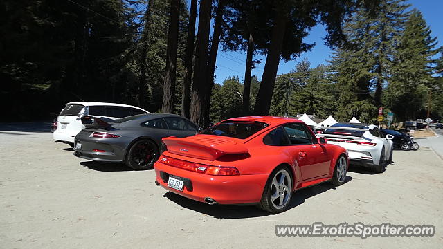 Porsche 911 GT3 spotted in Woodside, California