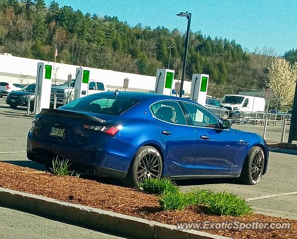 Maserati Ghibli spotted in West Lebanon, New Hampshire