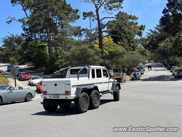Mercedes 6x6 spotted in Carmel, California