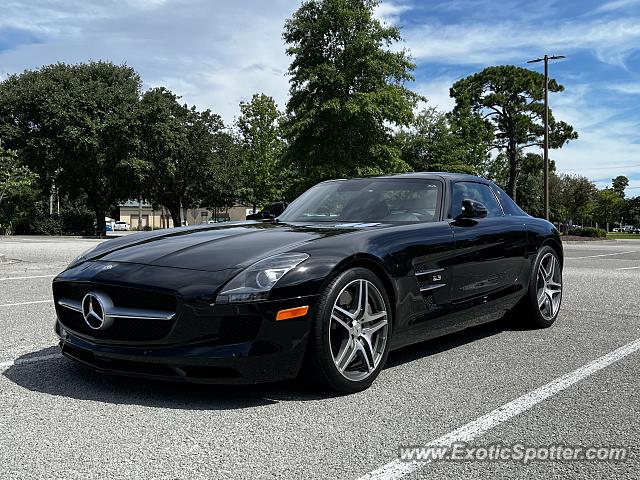 Mercedes SLS AMG spotted in Myrtle beach, South Carolina