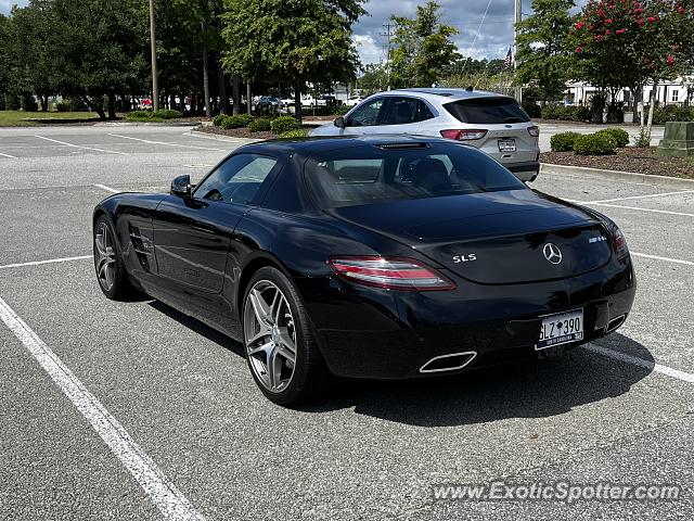 Mercedes SLS AMG spotted in Myrtle beach, South Carolina