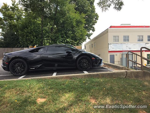 Lamborghini Huracan spotted in Rockville, Maryland