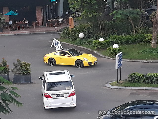 Porsche 911 spotted in Serpong, Indonesia