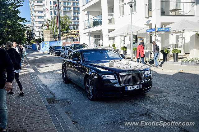 Rolls-Royce Wraith spotted in Miedzyzdroje, Poland