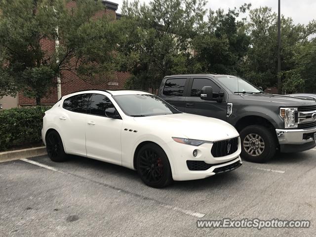 Maserati Levante spotted in Jacksonville, Florida