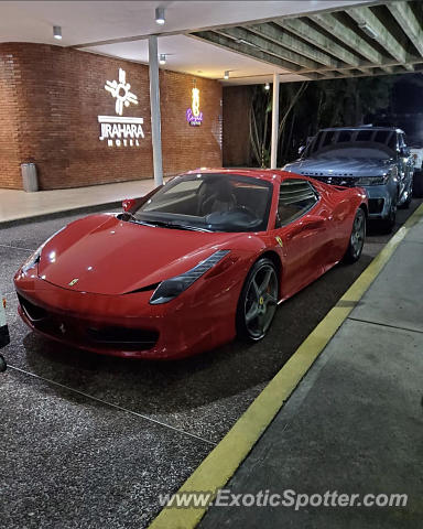 Ferrari 458 Italia spotted in Barquisimeto, Venezuela