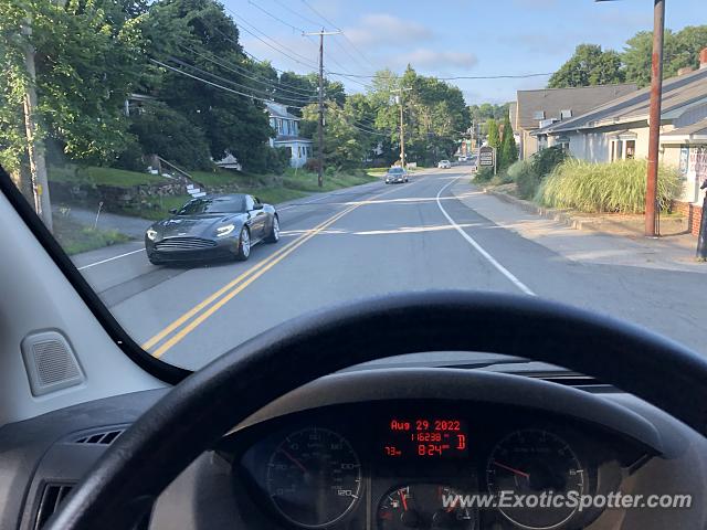 Aston Martin DB11 spotted in Maynard, Massachusetts