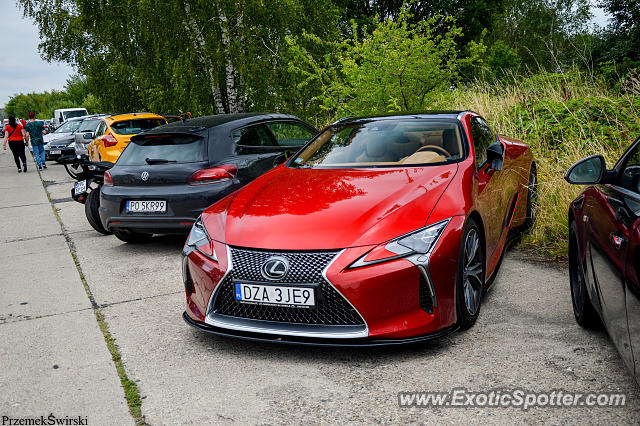 Lexus LC 500 spotted in Zagan, Poland