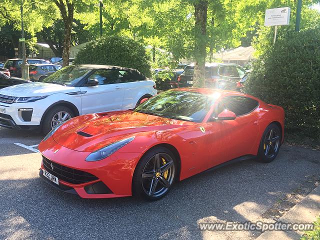 Ferrari F12 spotted in Annecy, France